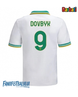 AS Roma Artem Dovbyk #9 Tricou Fotbal Replică 2025-26 Barbati Treilea